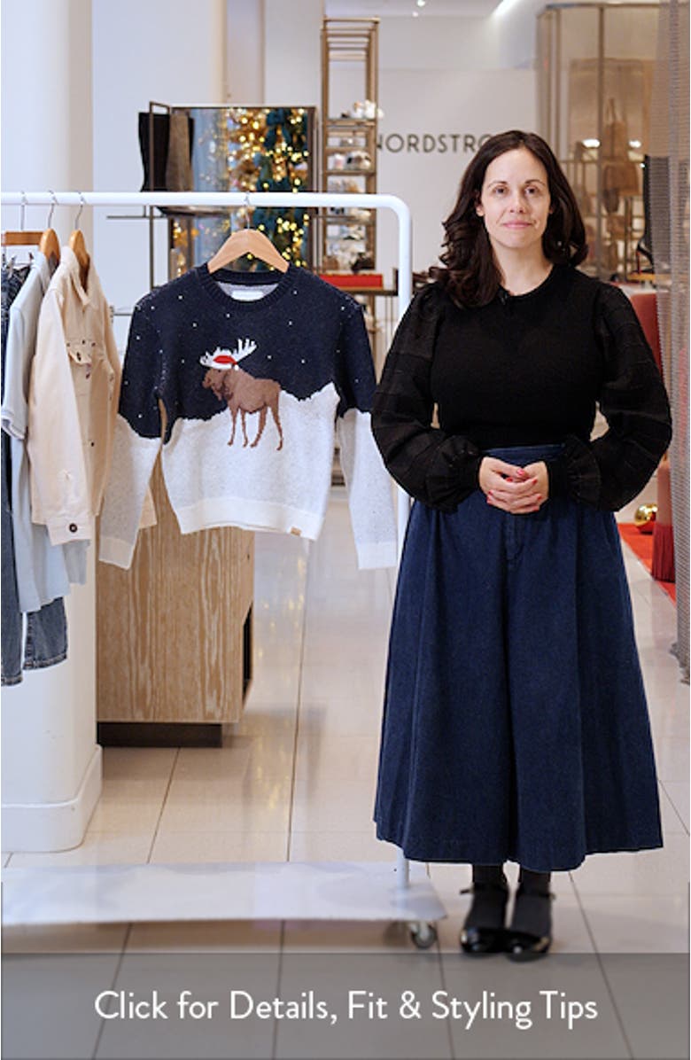 Kids' Moose Sweater, sales video thumbnail