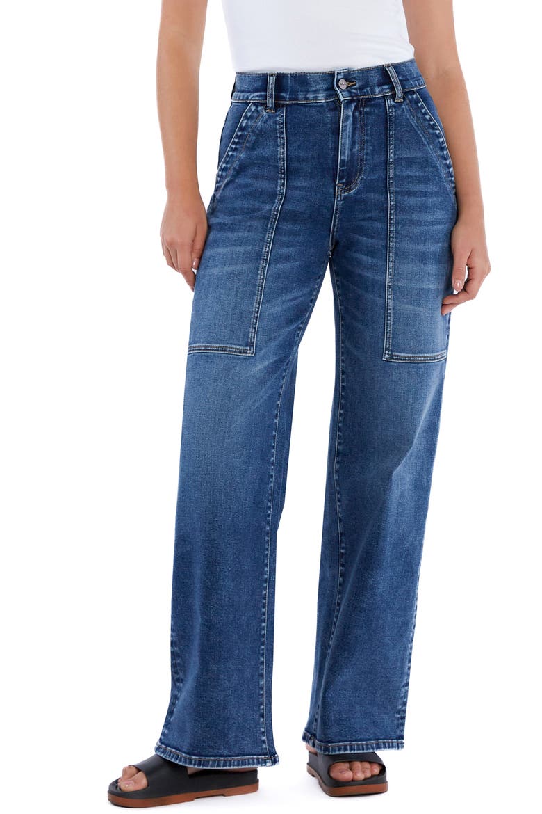 Relaxed Carpenter Jeans, Main, color, GREY BLUE