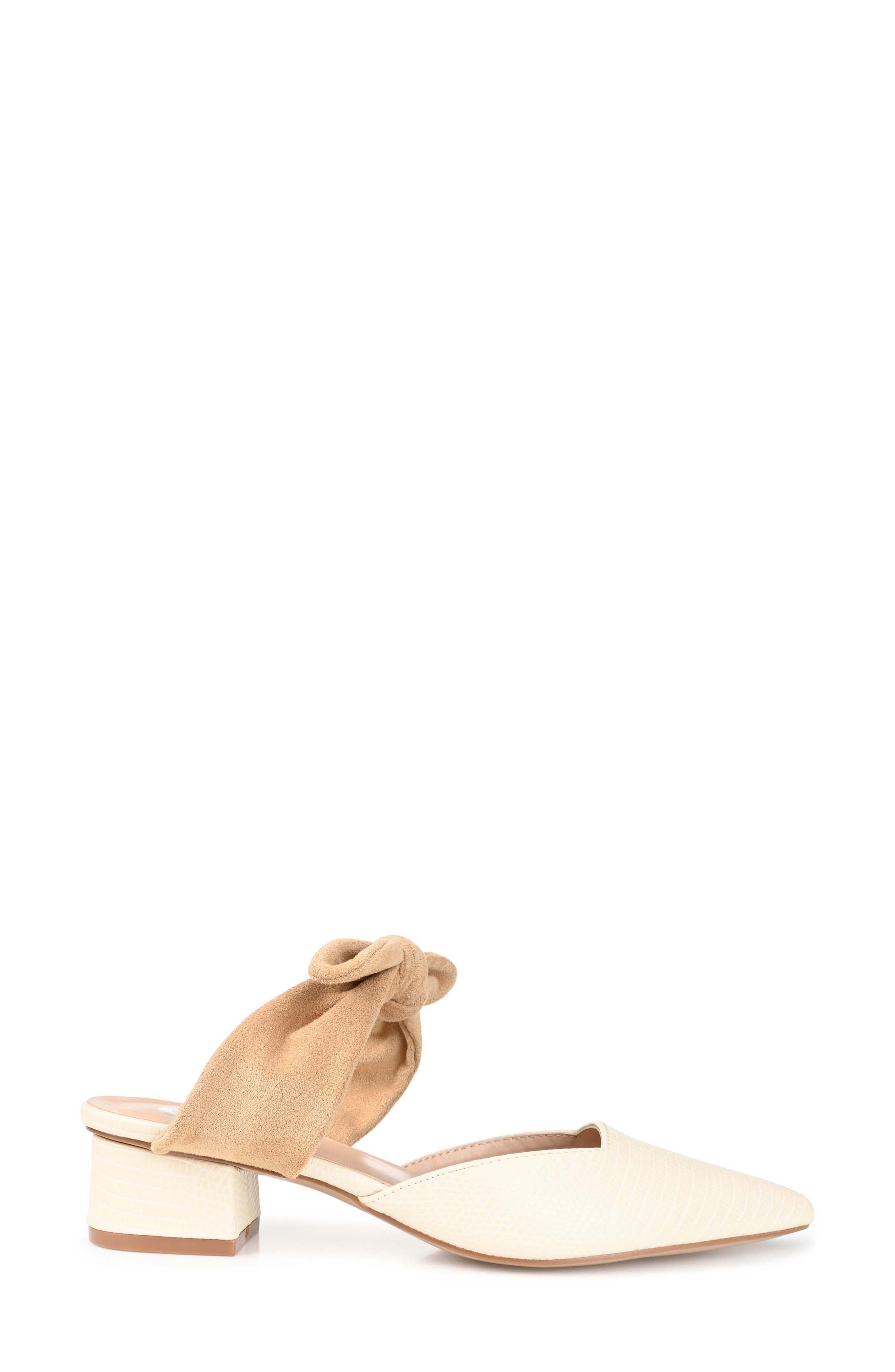 Journee Collection Melora Mule, Alternate, color, Off White