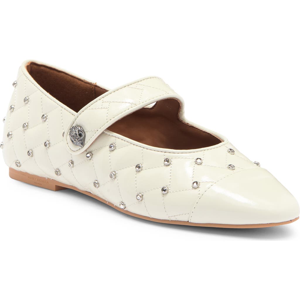 Kurt Geiger London Orbit Embellished Ballet Flat
