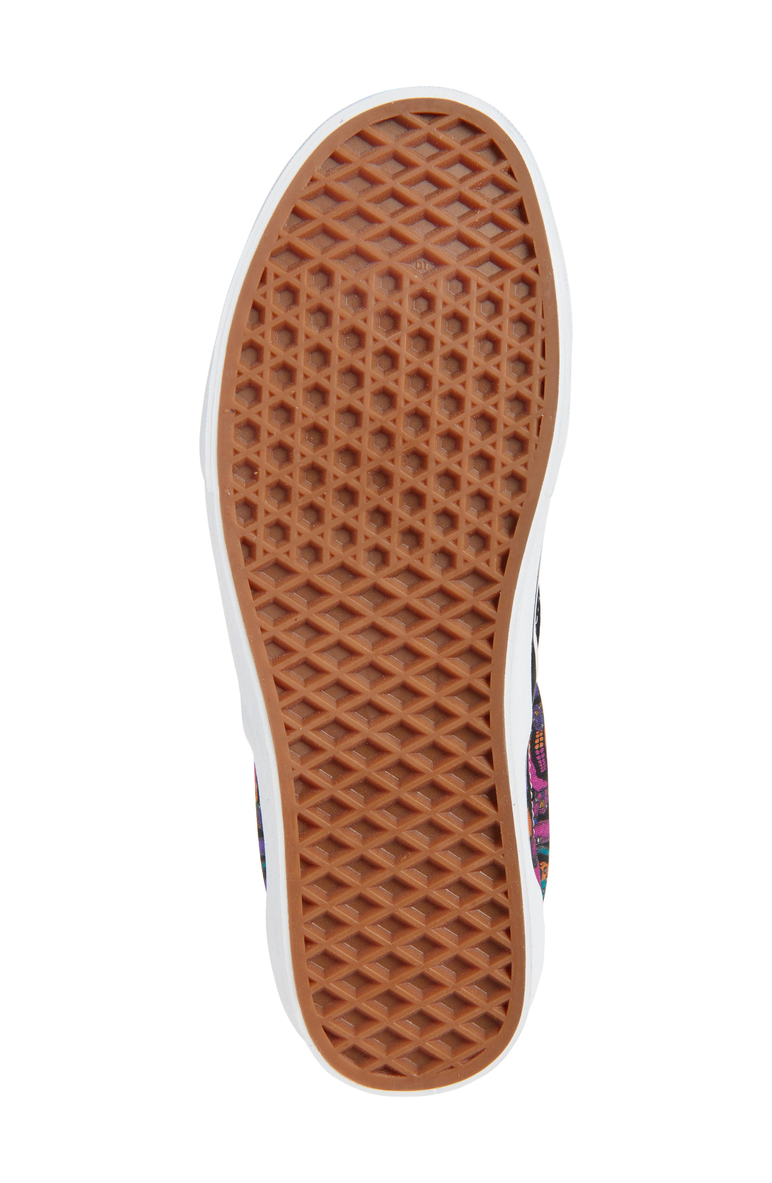 Vans Classic Slip-On, Alternate, color, Black Multi