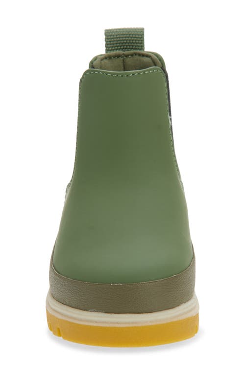 Native Shoes Kids' Kensington Water Resistant Chelsea Boot In Green
