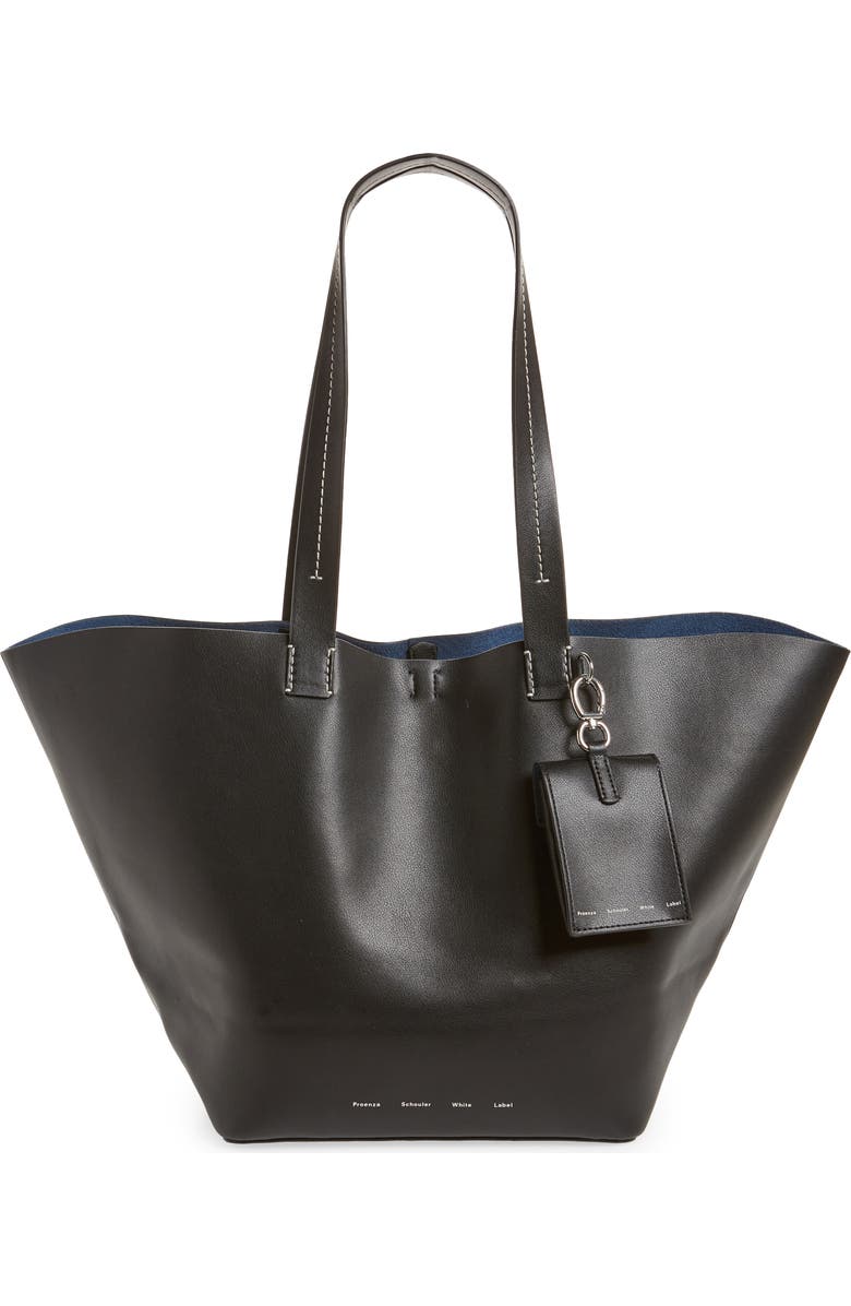 Proenza Schouler White Label Large Bedford Leather Tote, Main, color,