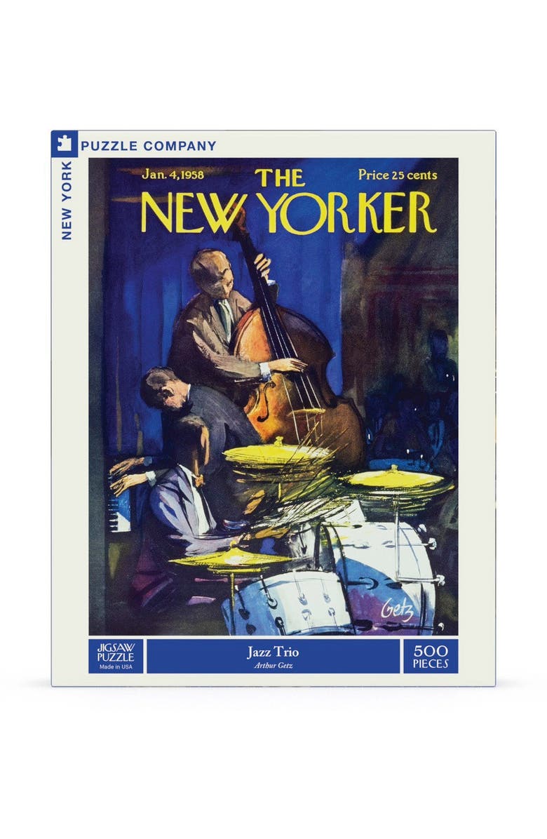 NEW YORK PUZZLE COMPANY Jazz Trio 500 Piece Puzzle, Main, color, 