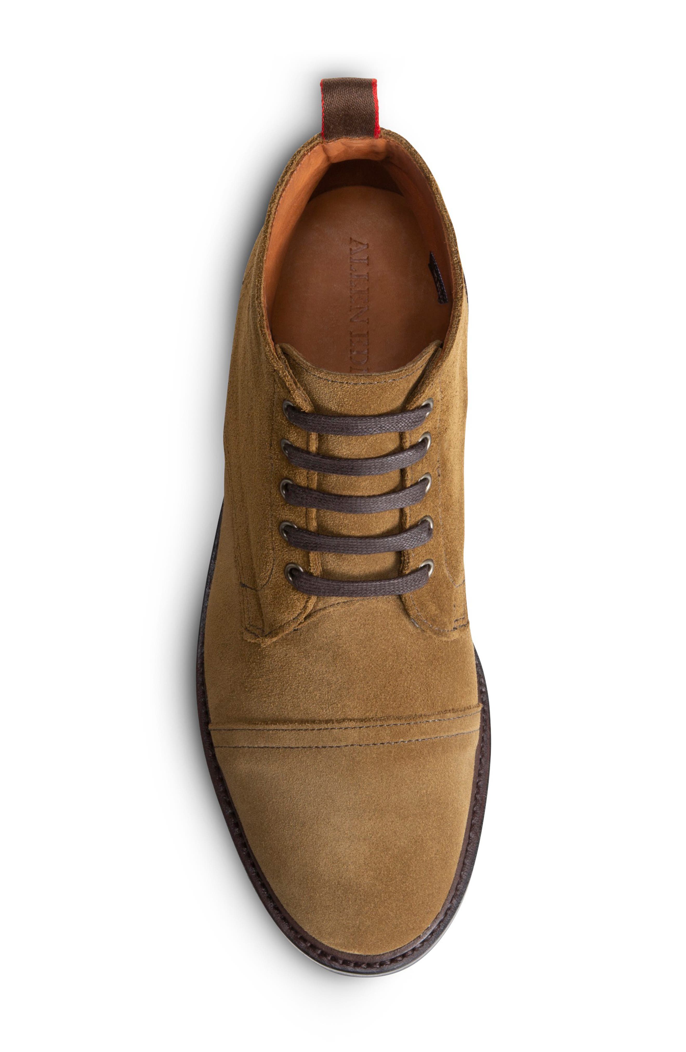 Allen Edmonds Patton Waterproof Suede Derby Boot, Alternate, color, 