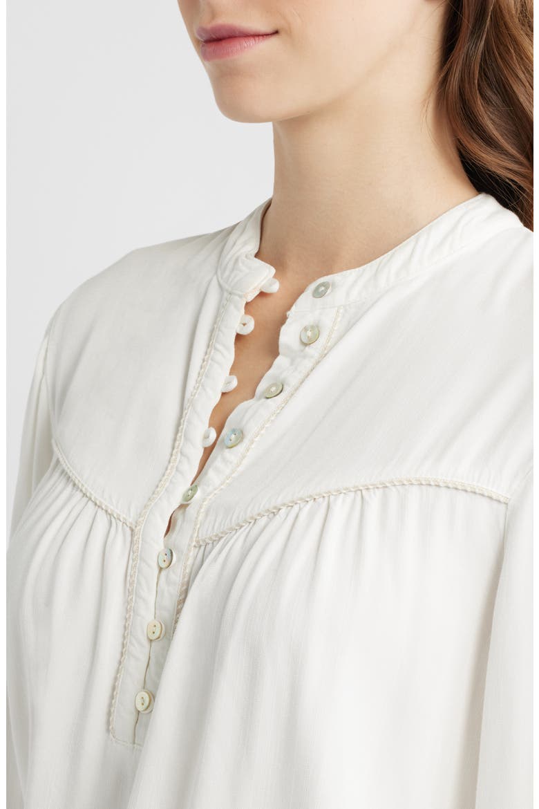 Sunna Chambray Top, Alternate, color, BIRCH