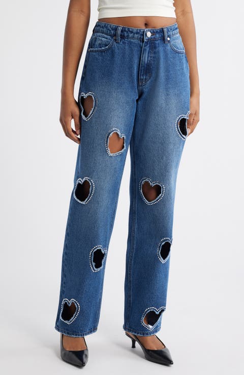 Women's Cutout Jeans & Denim | Nordstrom