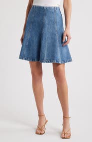 FRAME The Sway Denim Skirt
