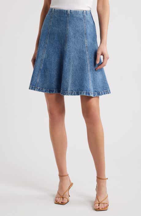 FRAME The Sway Denim Skirt