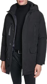 KARL LAGERFELD PARIS Signature Hooded Parka