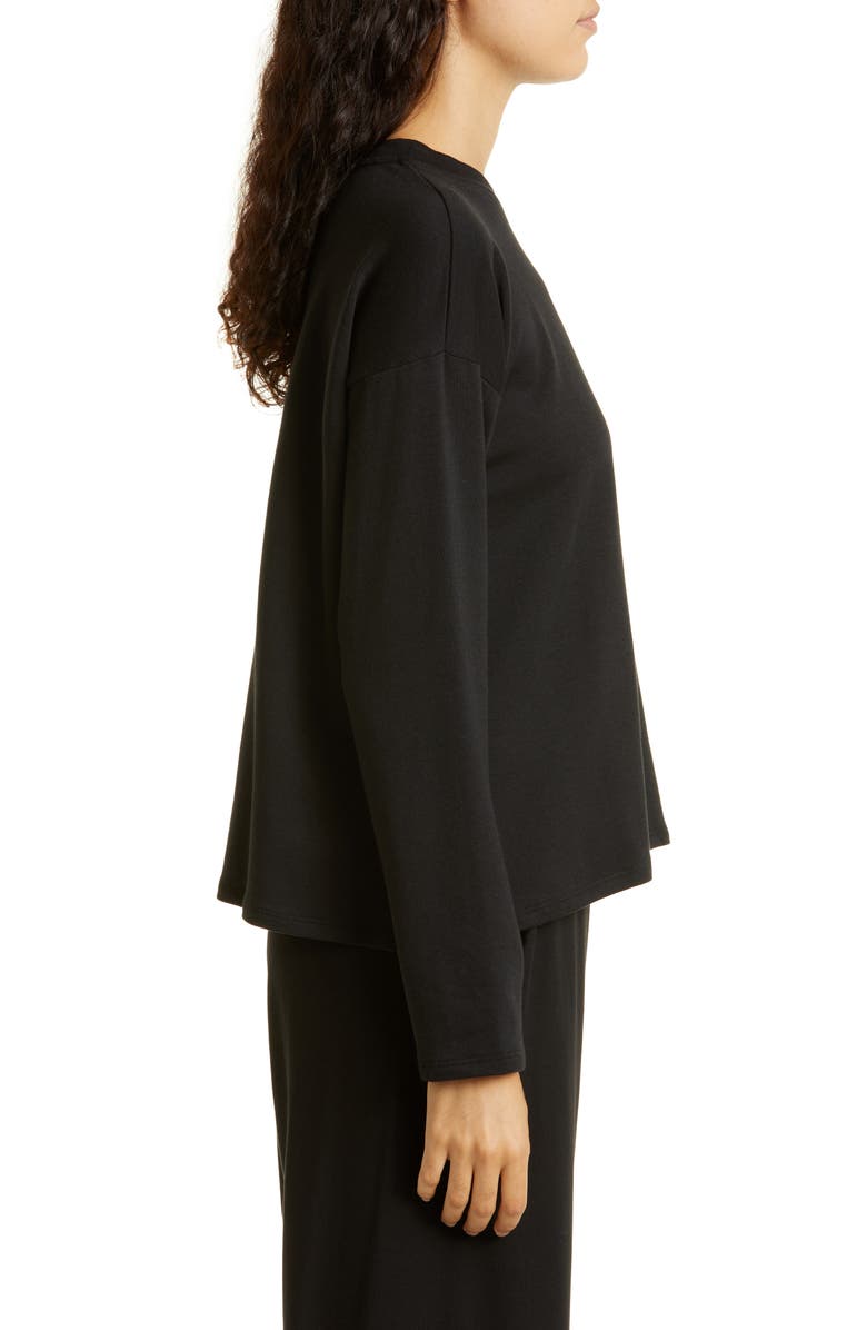 Eileen Fisher Boxy Long Sleeve Top, Alternate, color, 