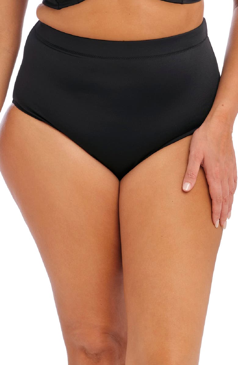 Elomi High Waist Swim Brief, Alternate, color,