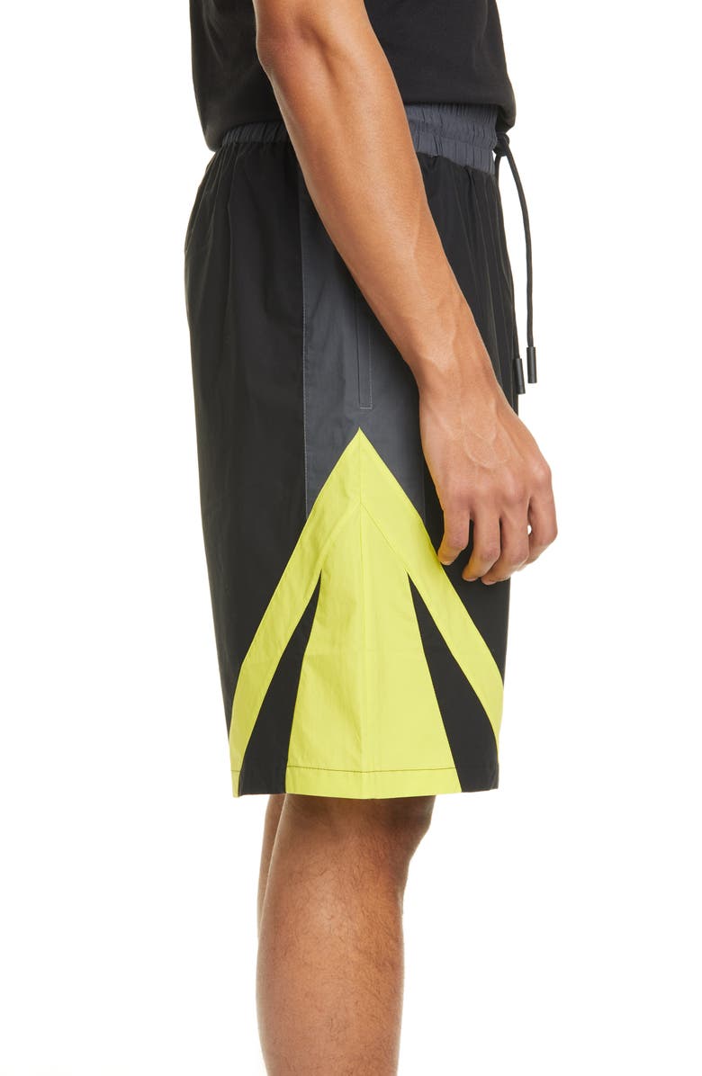 Marcelo Burlon Dynamic Cotton Blend Board Shorts, Alternate, color, 