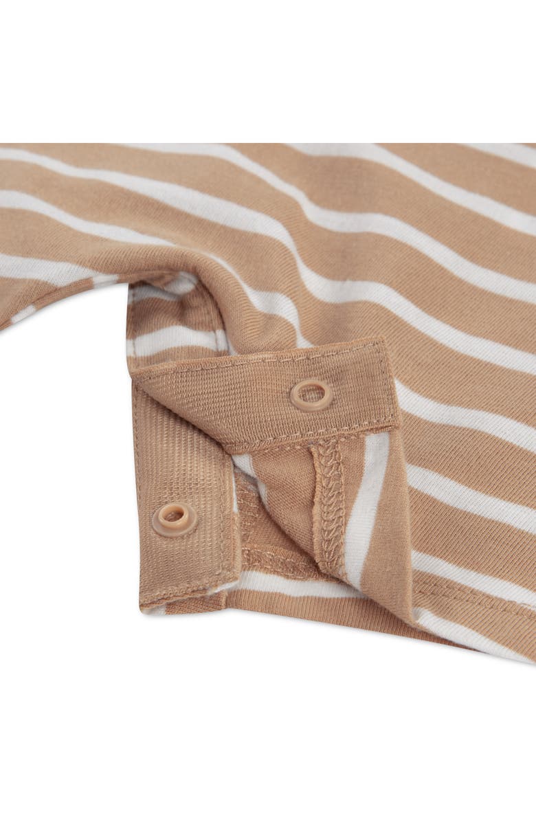 Nike Swoosh Romper, Alternate, color, Hemp