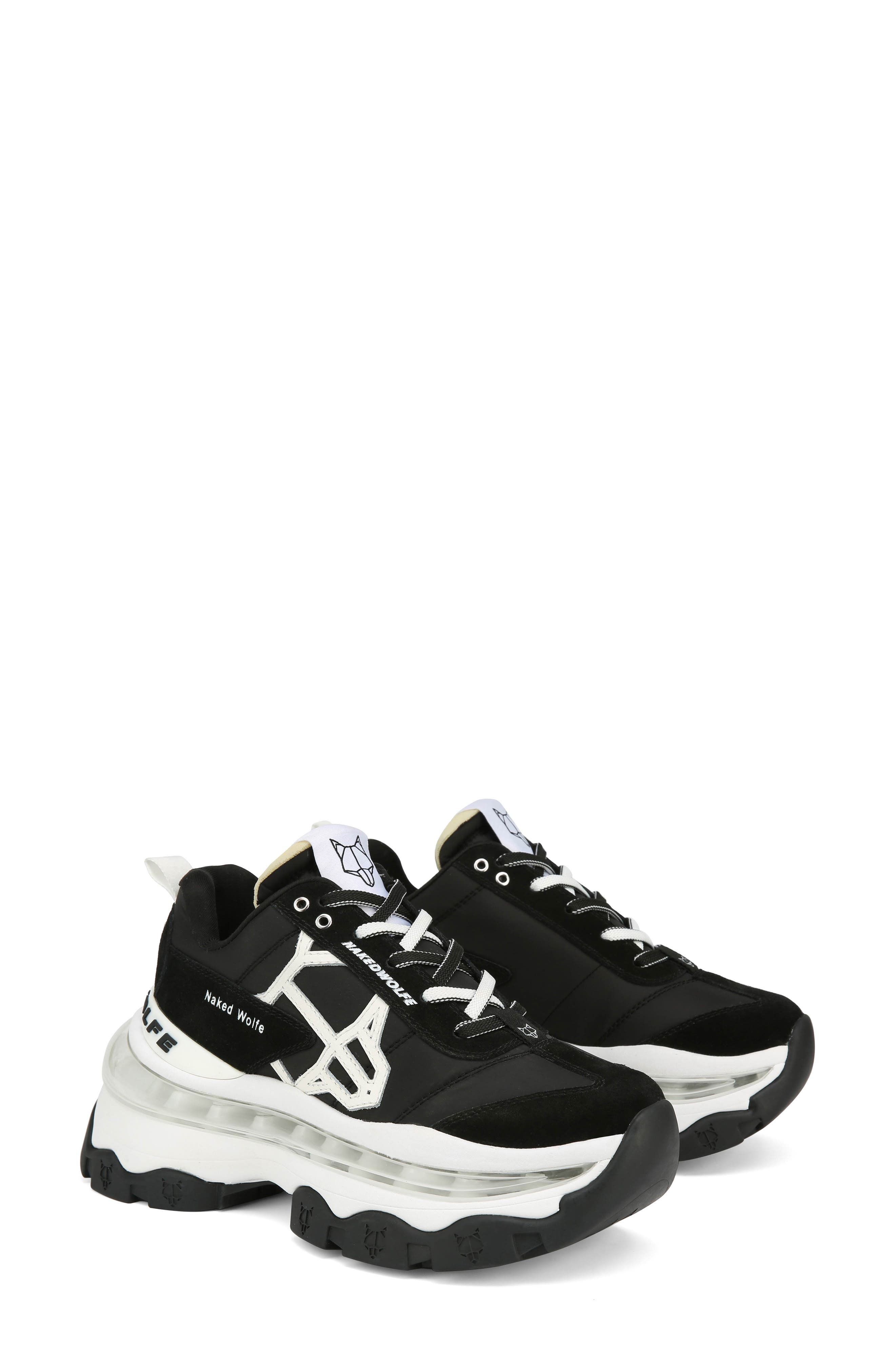Naked Wolfe Fighter Chunky Sneaker, Alternate, color, 