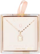 Leith Initial Pendant Necklace
