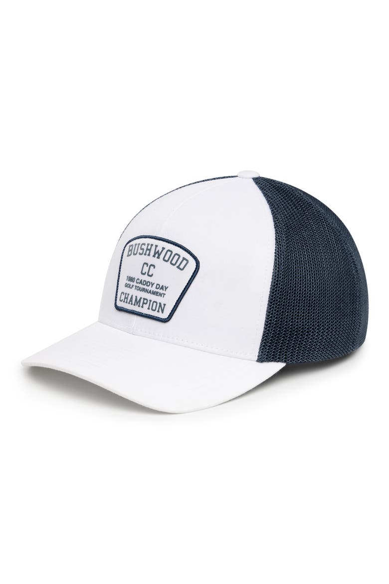 Presidential Suite Trucker Hat, Main, color, WHITE