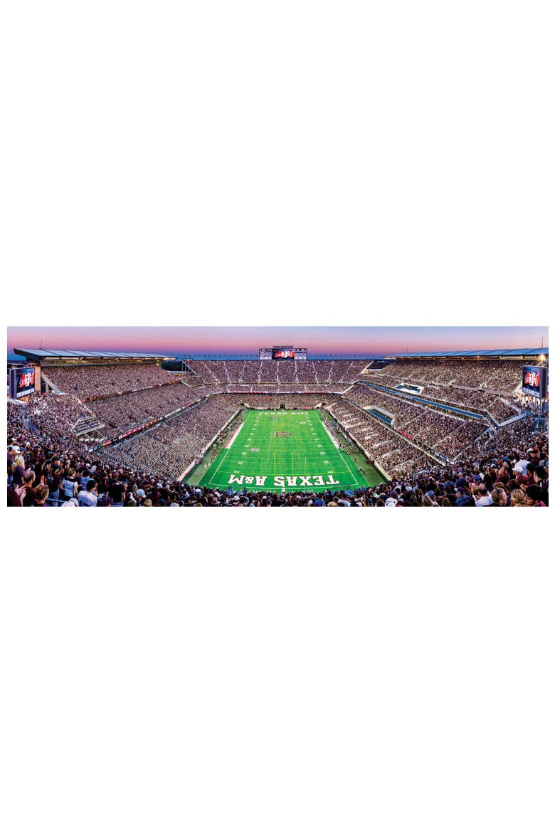 Texas A&M Aggies 1000pc Panoramic Puzzle, Alternate, color, Multicolor