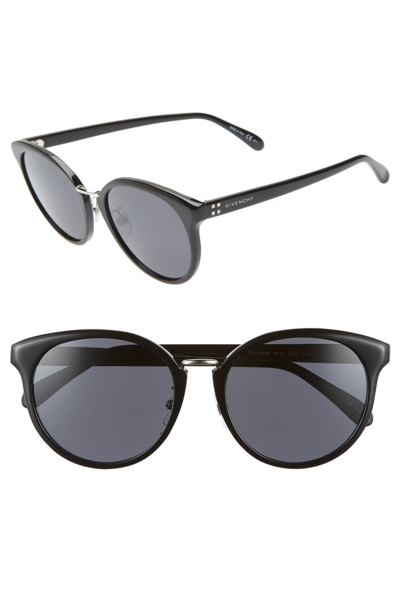 Givenchy 55mm Special Fit Gradient Sunglasses, Main, color,