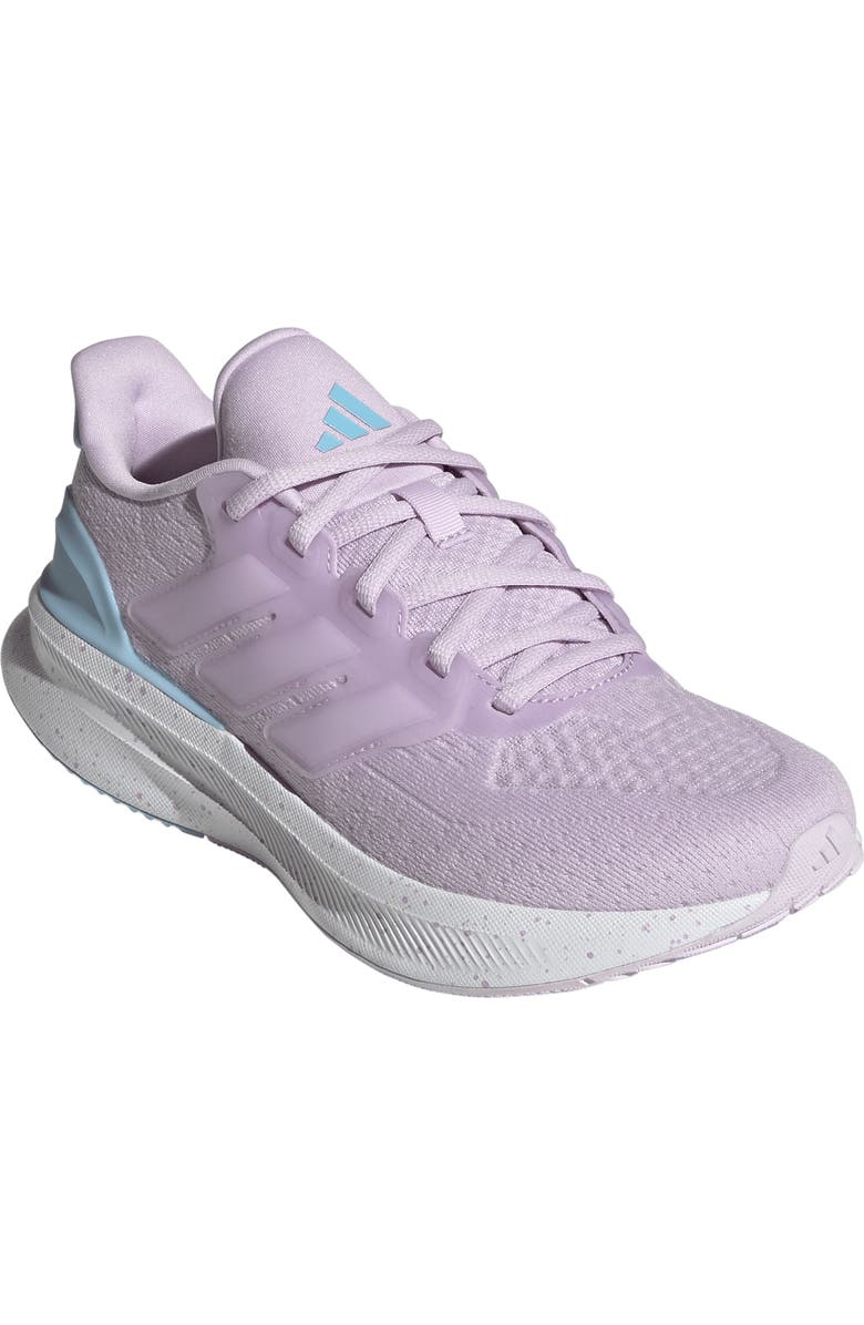 adidas Kids' Ultrarun 5 Sneaker, Main, color, Lavender/ White/ Clear Sky