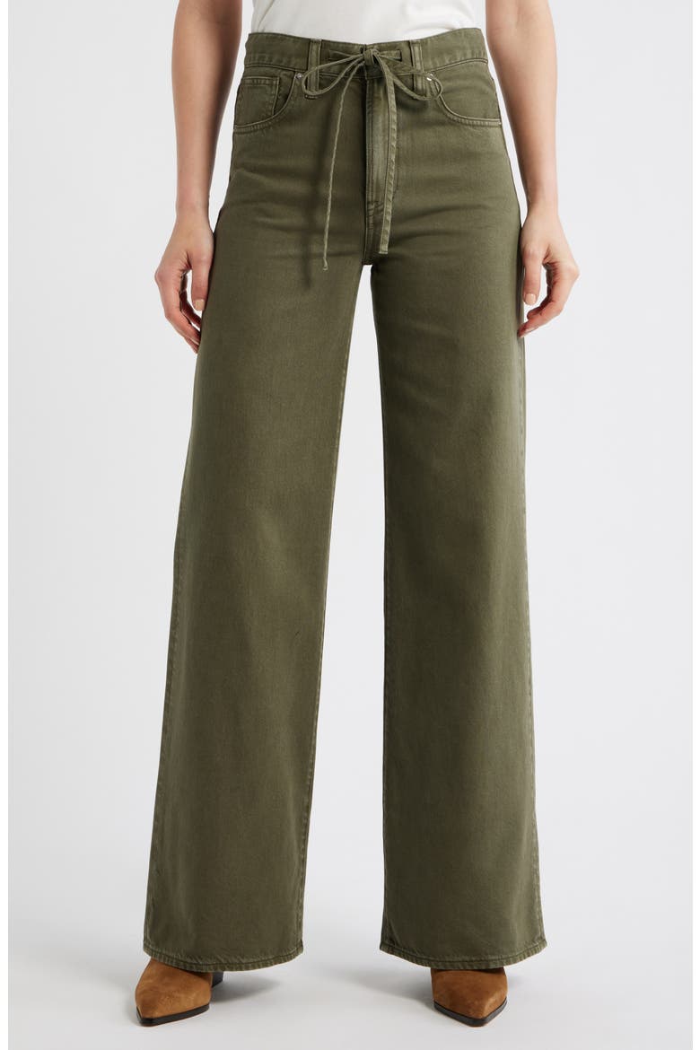 The Ultimate Wide-Leg Jeans in Airy Denim, Main, color, FADED IVY