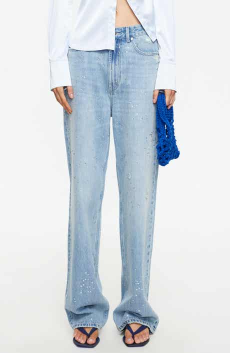 Diamante Wide Leg Jeans