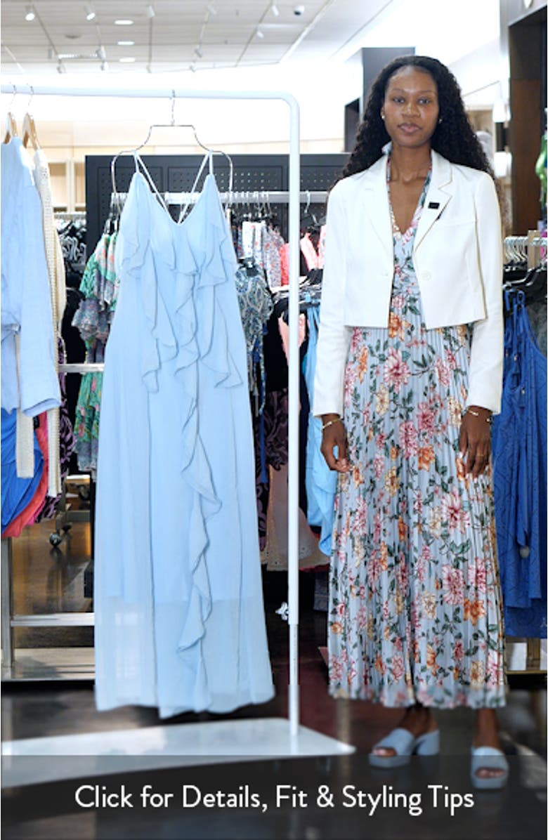 Camille Ruffle Detail Slipdress, sales video thumbnail