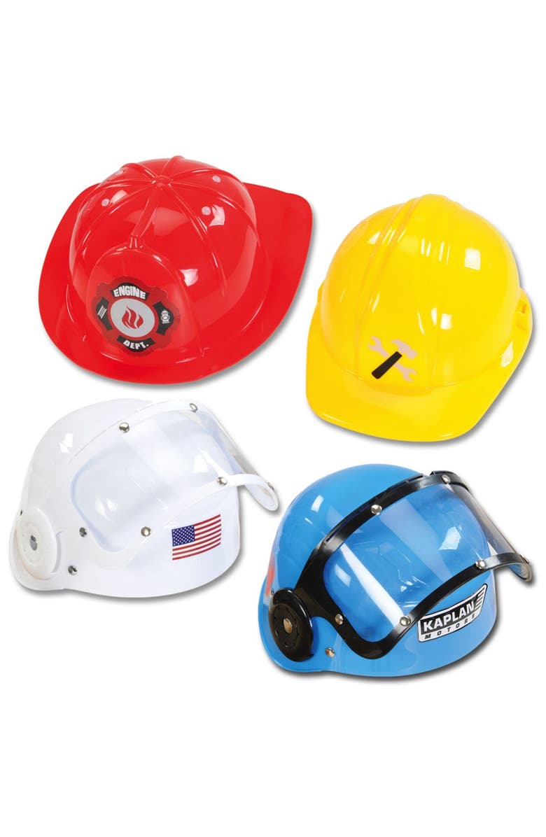 Kaplan Early Learning Company Career Hats for Preschoolers - Set of 4, Main, color, Multicolored