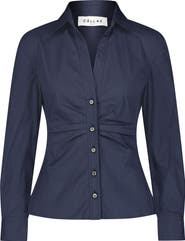 Callas Milano Savil Stretch Poplin Shirt