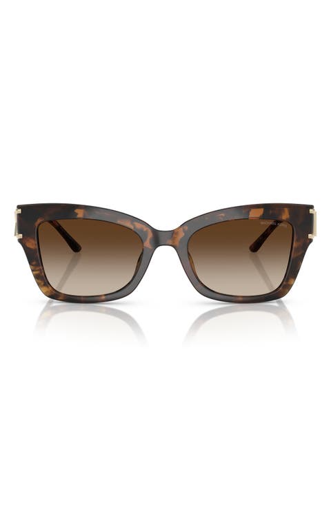 52mm Square Sunglasses
