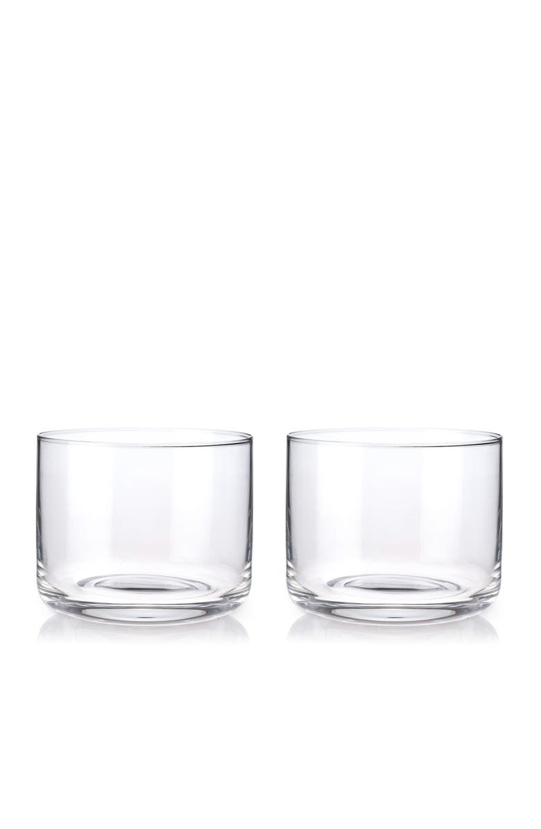 Viski Raye Crystal Negroni Glasses Set of 2, Main, color, Clear