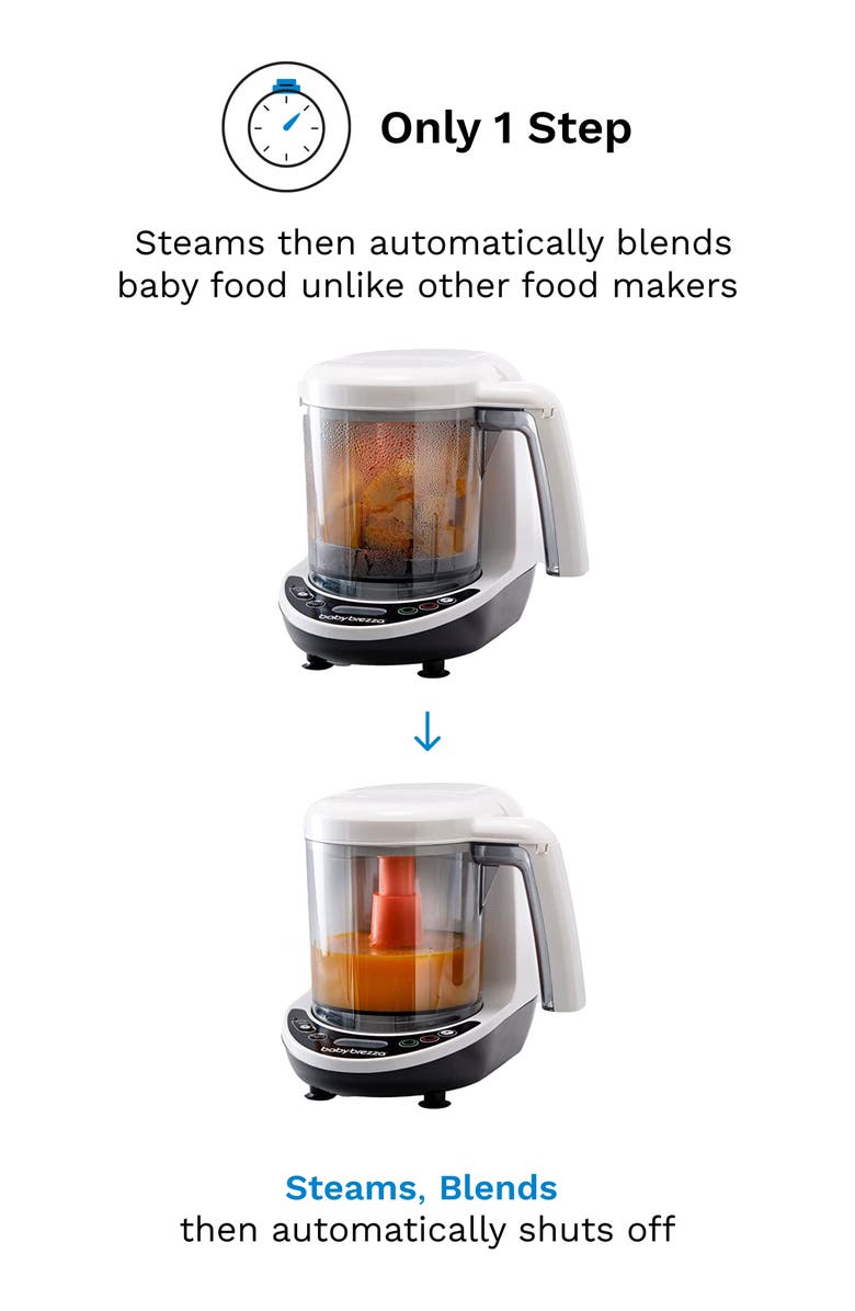 BABY BREZZA Food Maker Complete, Alternate, color, White