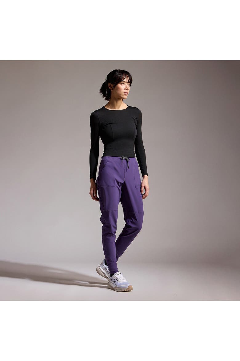 Everyday Track Pant - Women's, Alternate, color, Purple Indigo