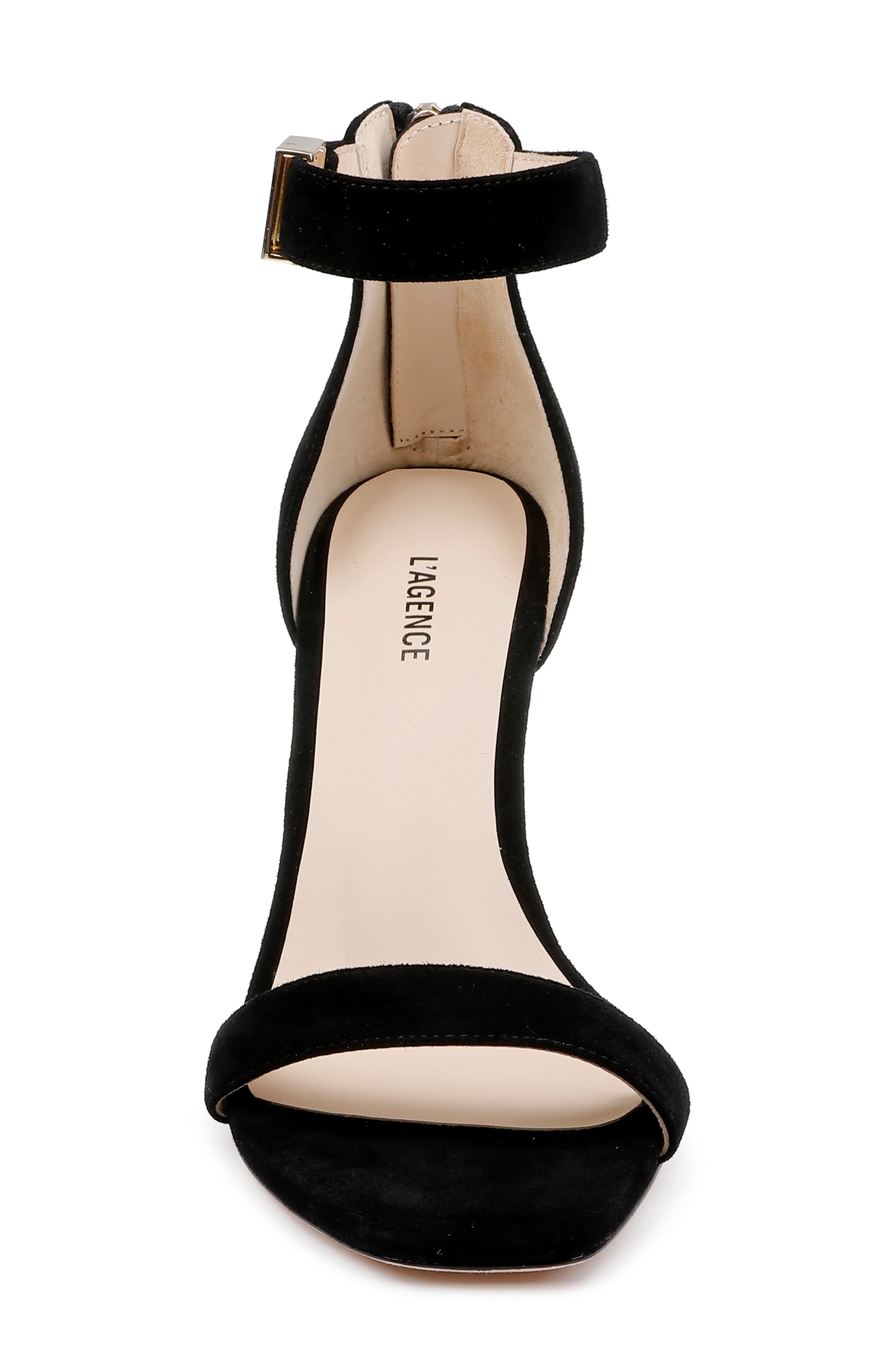 L'AGENCE Thea Ankle Strap Sandal, Alternate, color, 