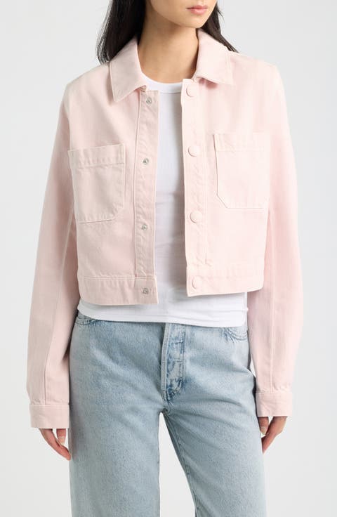 The Crop Denim Jacket