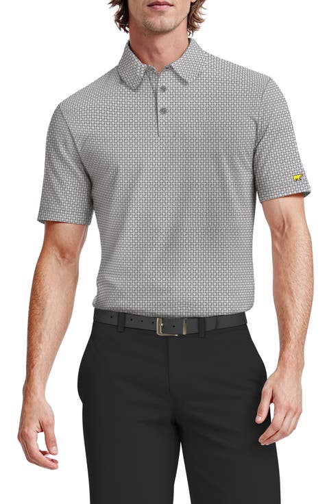 Geo Print Golf Polo