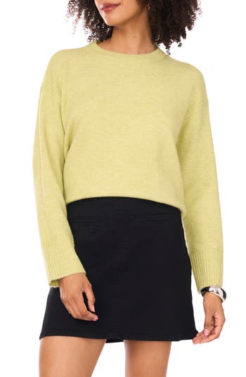 Vince Camuto Relaxed Fit Sweater In Green