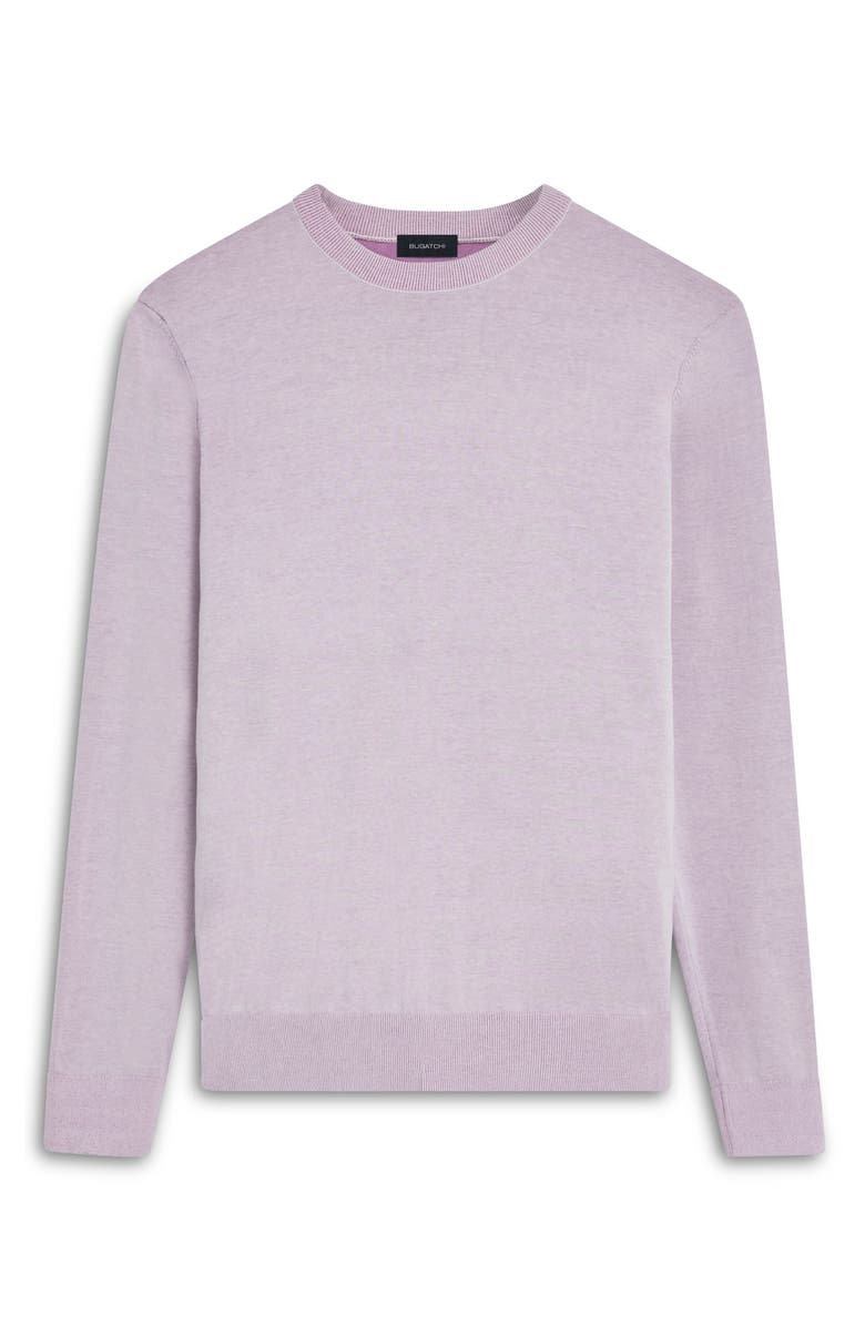 Bugatchi Mélange Cotton Sweater, Alternate, color, 