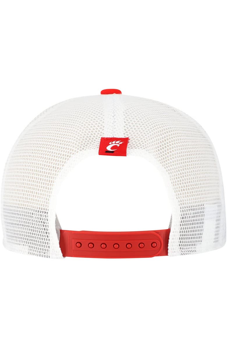 Nike Men's Nike Red Cincinnati Bearcats 2024/25 Sideline Rise Trucker Adjustable Hat, Alternate, color, 