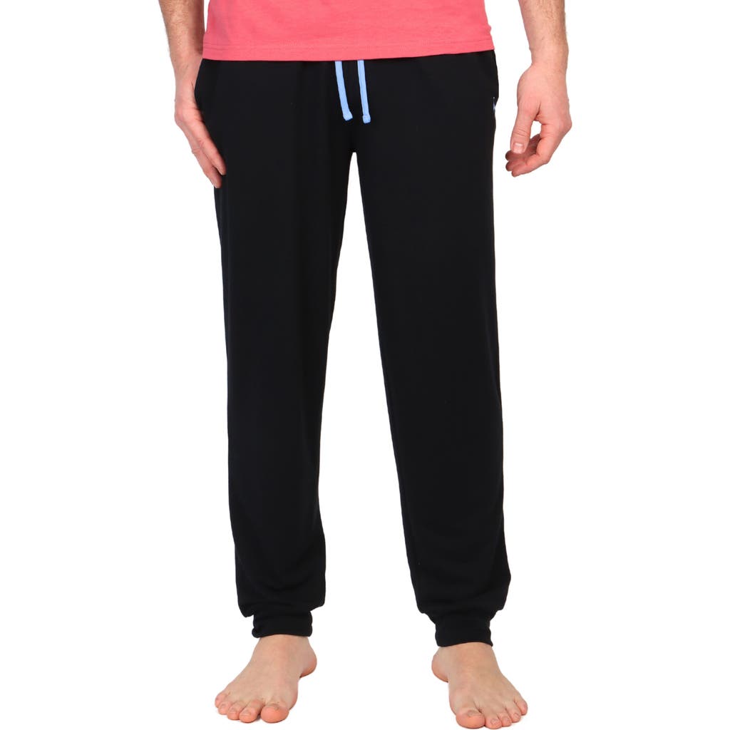 Tailorbyrd French Terry Lounge Joggers In Black