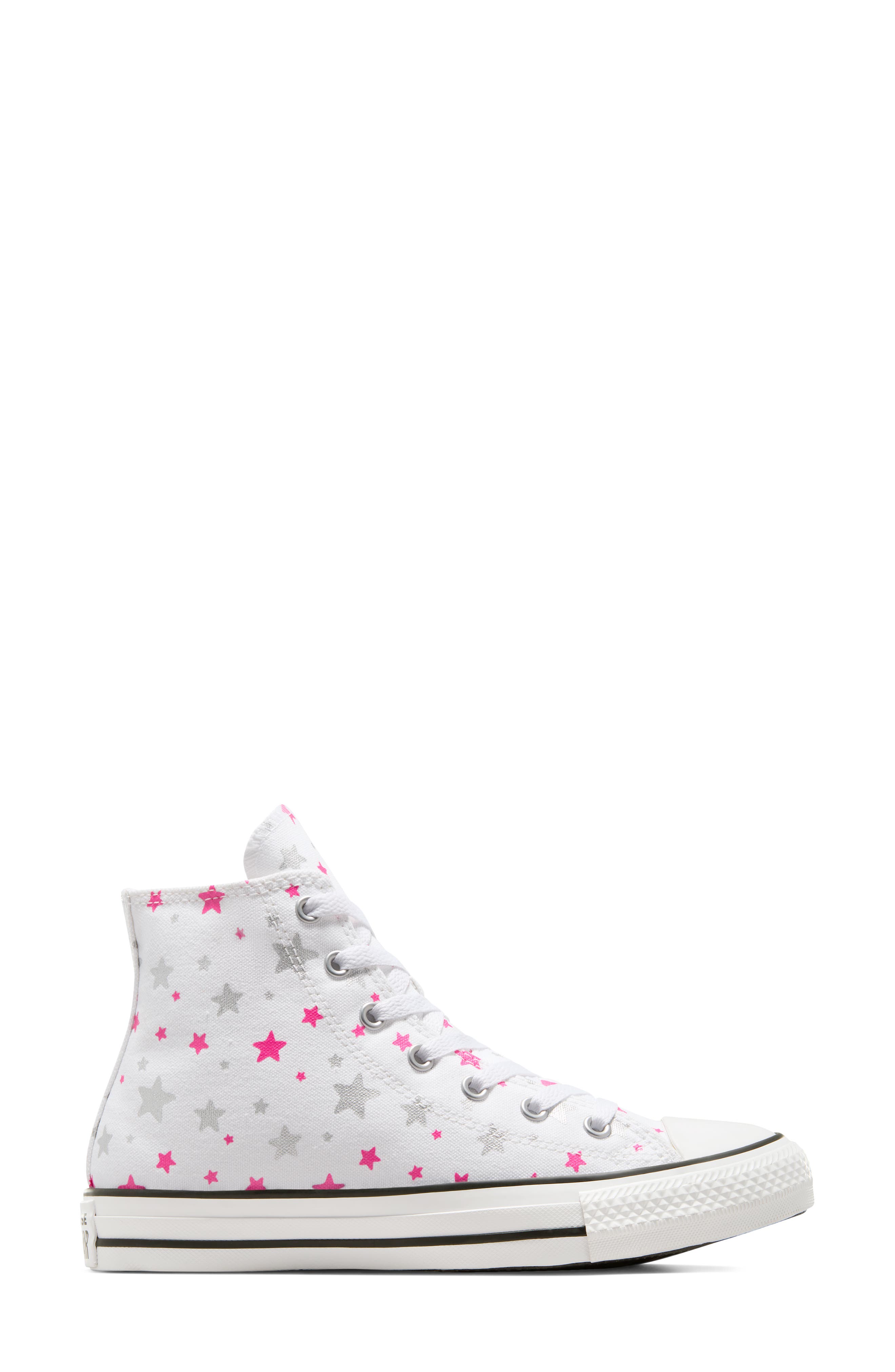 Converse Kids' Chuck Taylor<sup>®</sup> All Star<sup>®</sup> High Top Sneaker, Alternate, color, 