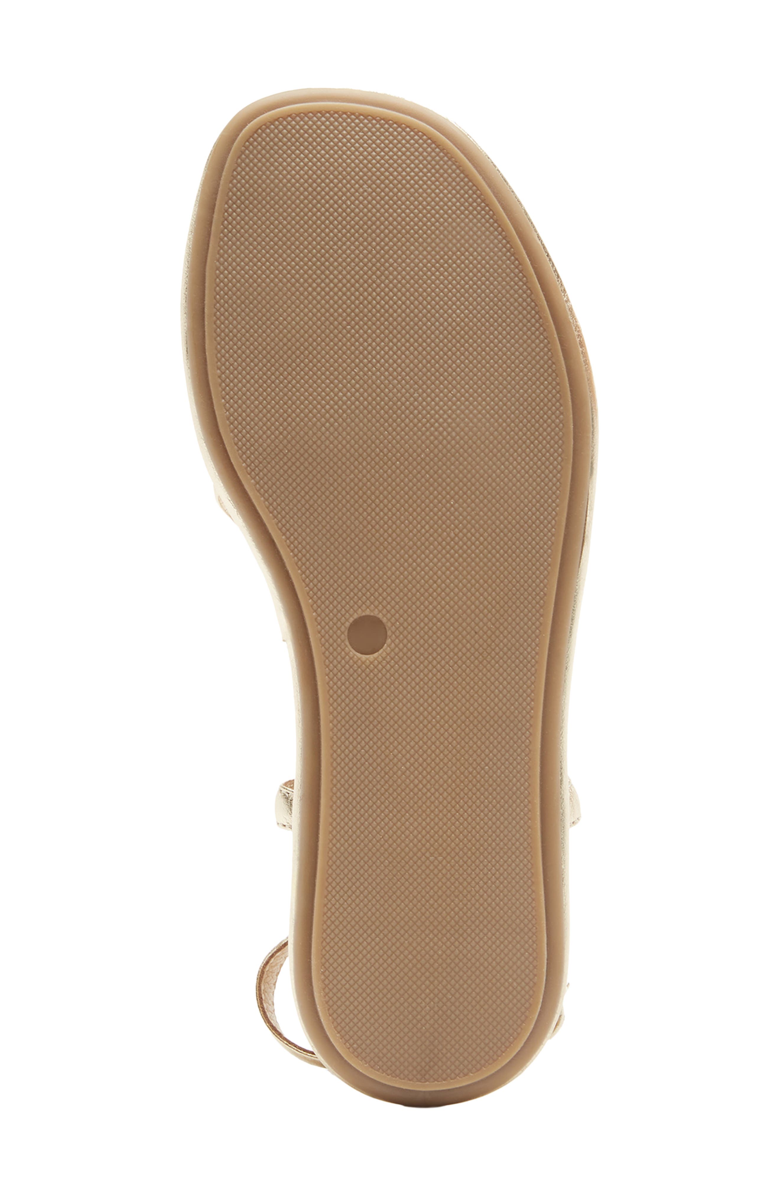 Astro Strappy Sandal, Alternate, color, GOLD LEATHER