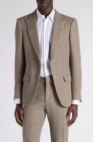 TOM FORD Sequin Light Bouclé Suit Jacket