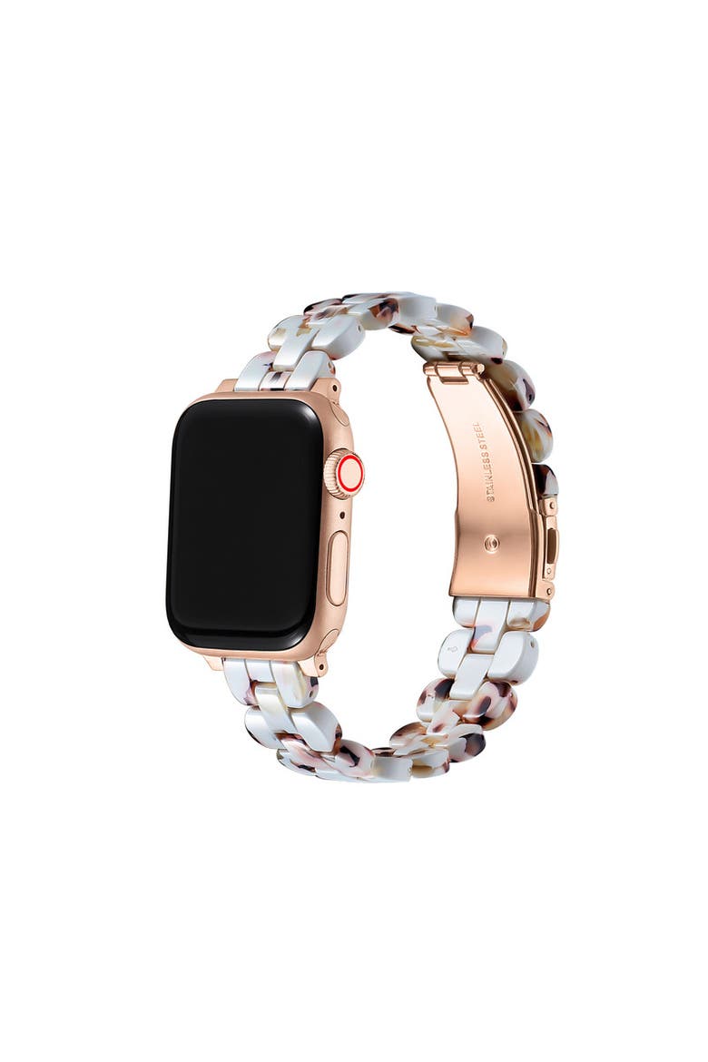Elle Resin Link Band for Apple Watch, Main, color, Ivory