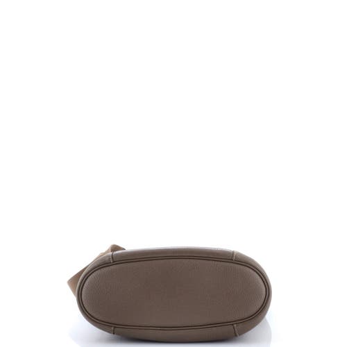 Pre-owned Hermes Hermes Sac Good News Bag Leather Pm In Brown