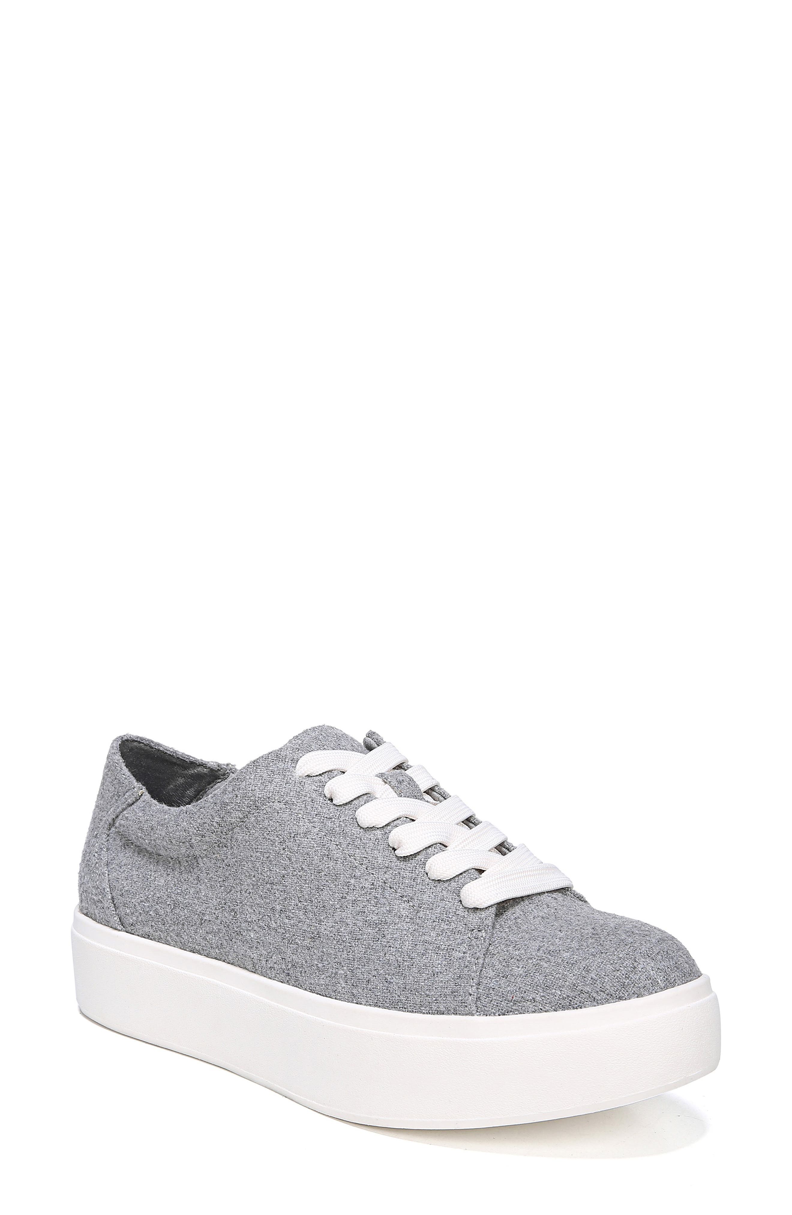 Kinney Platform Sneaker, Main, color, GREY FABRIC