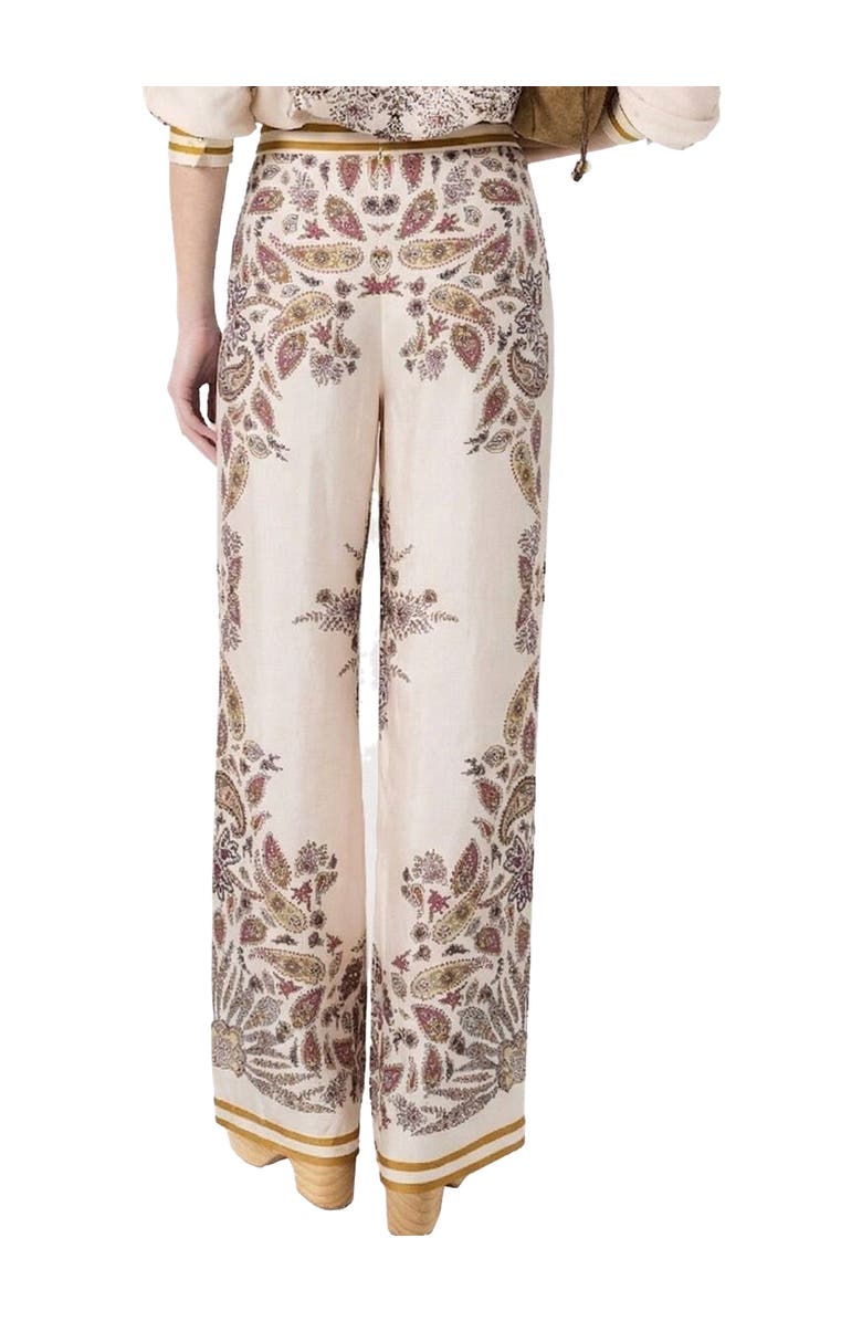 22535459 High-Waist Wide-Leg Trousers, Alternate, color, Yellow