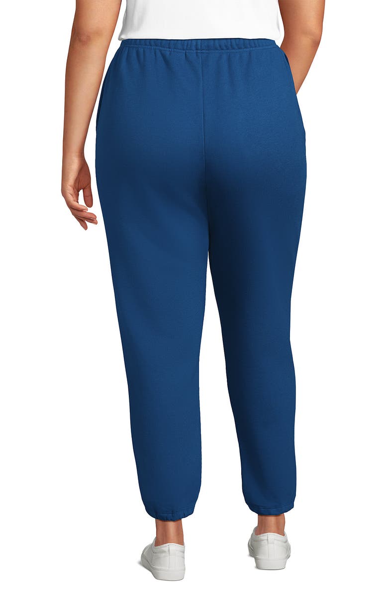 Lands' End Serious Sweats High Rise Jogger Pants, Alternate, color, 