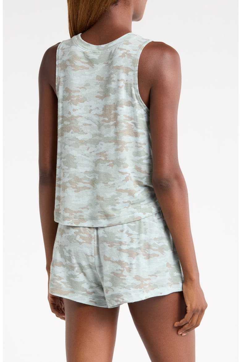 Star Seeker Short Pajamas, Alternate, color, FERN CAMO