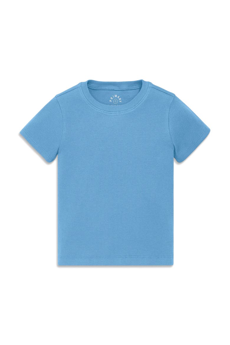 Kids Rib Tee, Main, color, Cornflower